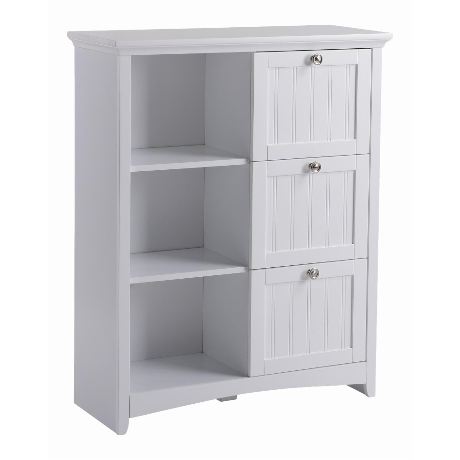 Picture of American Furniture Classics 25513 39.2 x 31.5 x 12.6 in. OS Home & Office Storage Chest with Three Drawers&#44; White