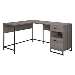 Picture of American Furniture Classics HGN781-FK 30 x 58 x 47.75 in. OS Home & Office Furniture Workcenter with Built In Power Hub & Two Drawers&#44; Farm Oak