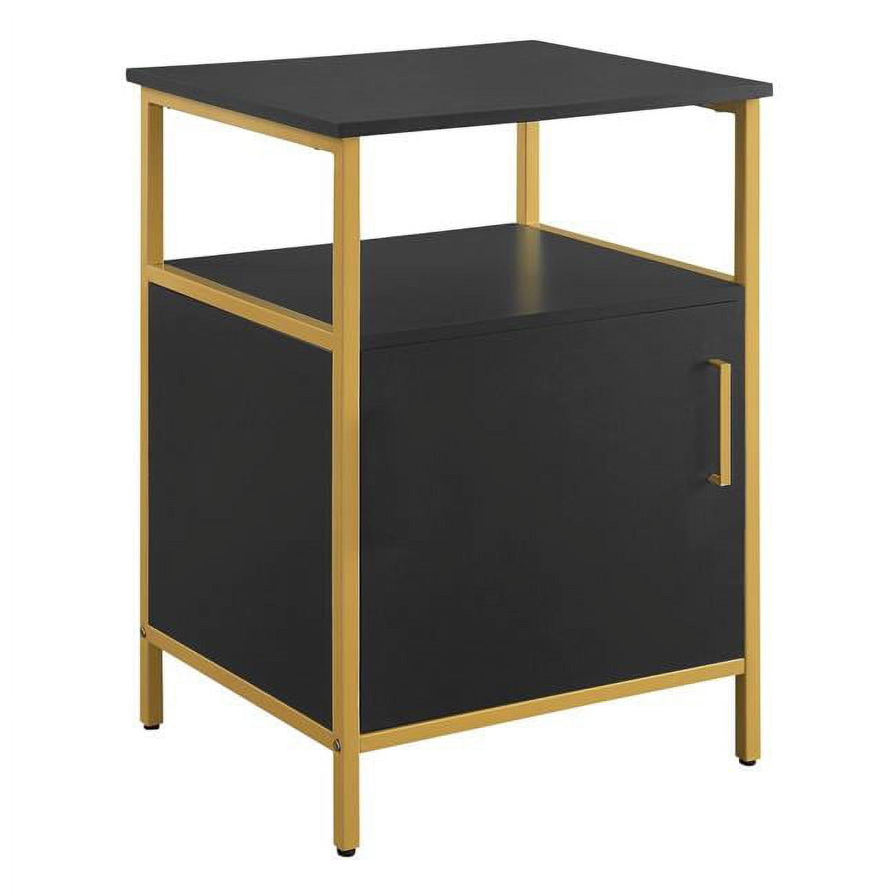 Picture of American Furniture Classics MDRUS-BK 30 x 21 x 18 in. OS Home & Office Furniture Utility Stand&#44; Black