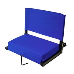 Picture of American Furniture Classics STADBLUXL 21 x 14 x 16 in. Stadium Chairs for Bleachers with Back Support&#44; Blue