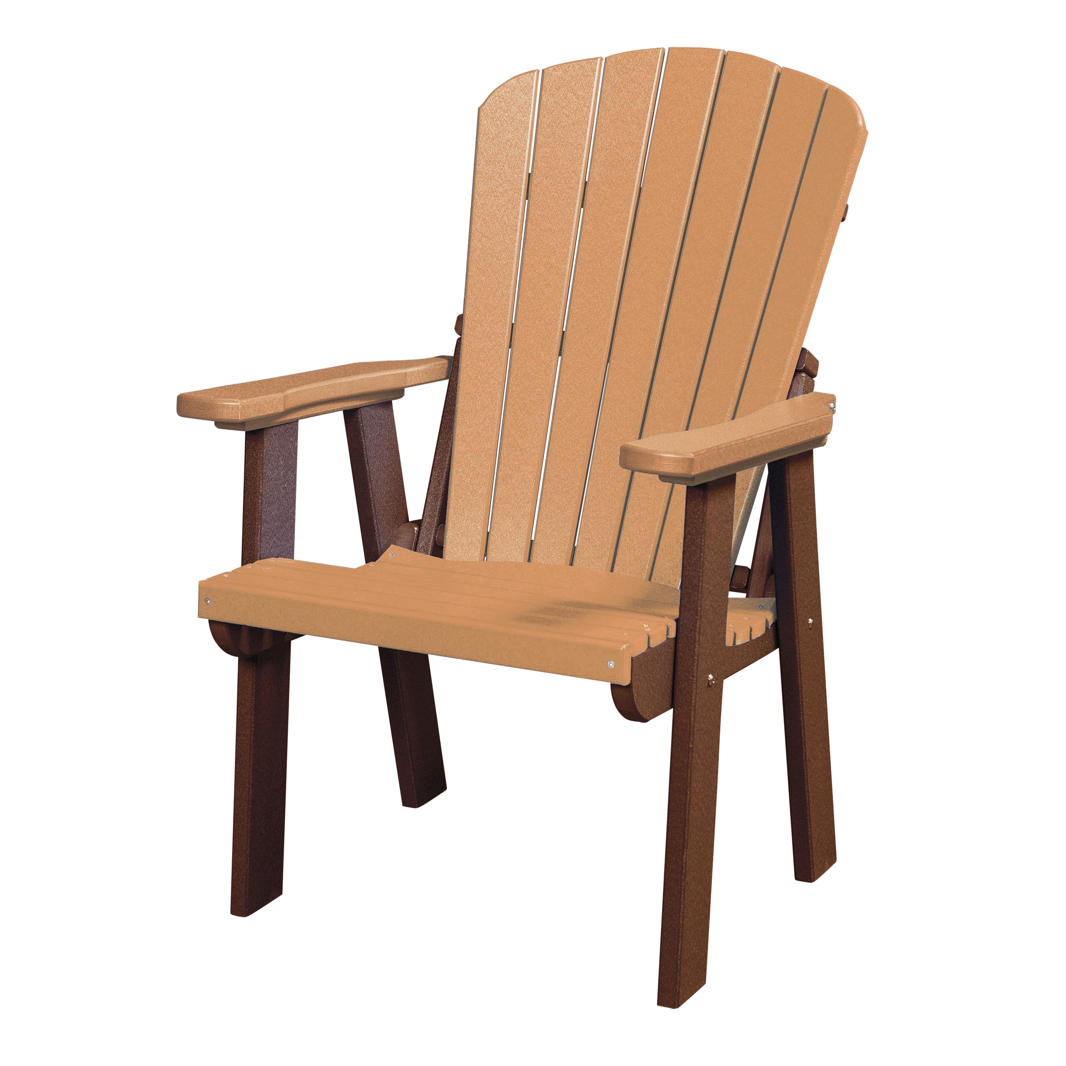 Picture of American Furniture 511CTB 42 x 24.5 x 21 in. Os Home & OfficeModel Fan Back Chair with Tudor Brown Base&#44; Cedar
