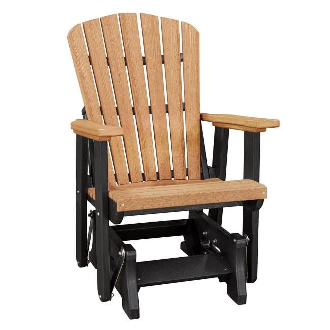 Picture of American Furniture 515CBK Glider Chair with Black Base&#44; Cedar