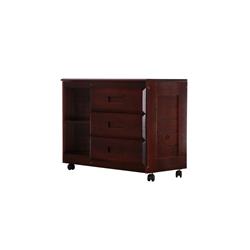 Picture of American Furniture Classics 82804-2A 26.75 x 33.375 x 17 in. OS Home & Office Chest with Three Drawers&#44; Rich Merlot
