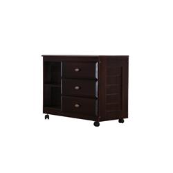 Picture of American Furniture Classics 82904-2A 26.75 x 33.375 x 17 in. OS Home & Office Chest with Three Drawers&#44; Dark Espresso
