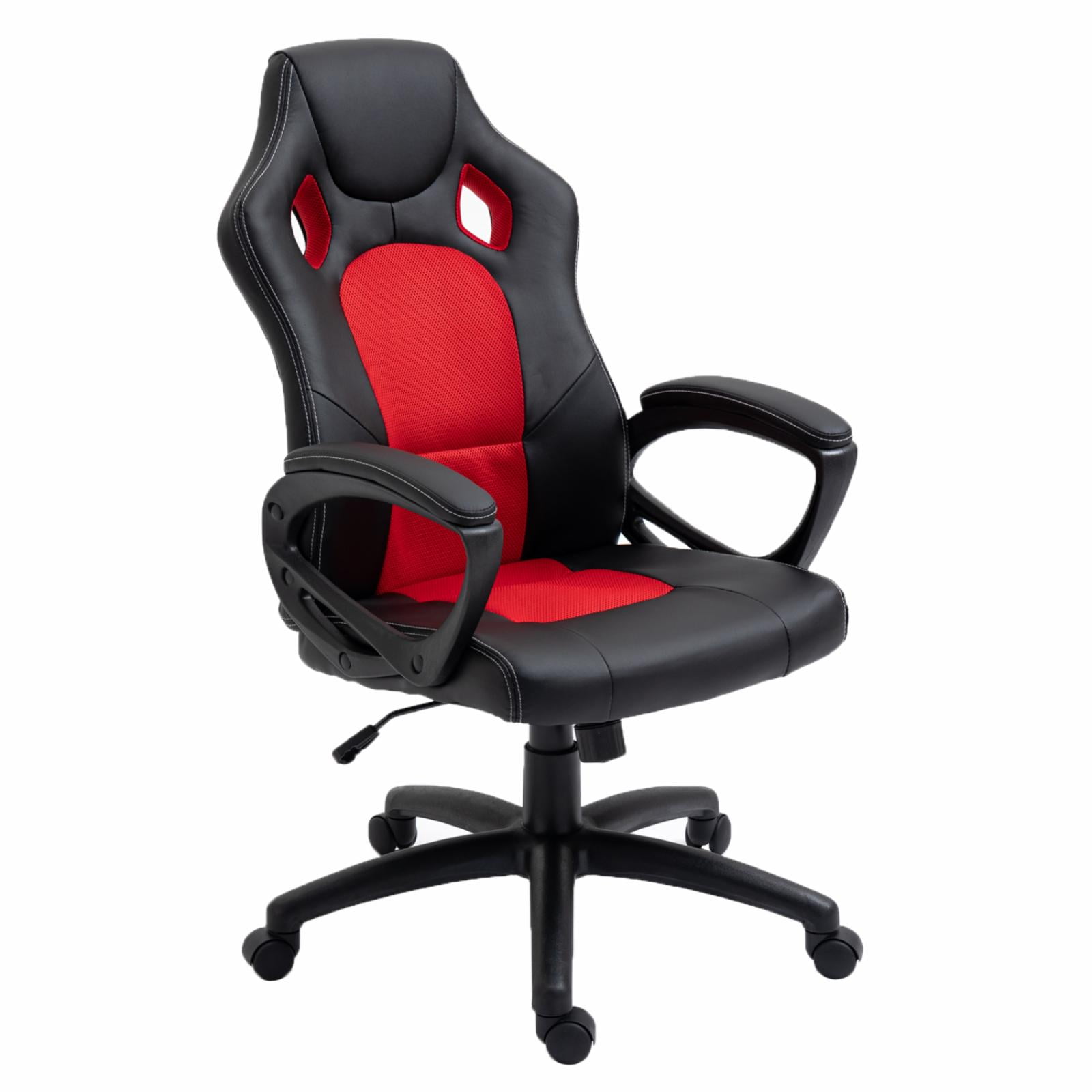 Picture of Outdoor Leisure AW805 OS Home & Office Gaming Chair&#44; Black & Fire Red
