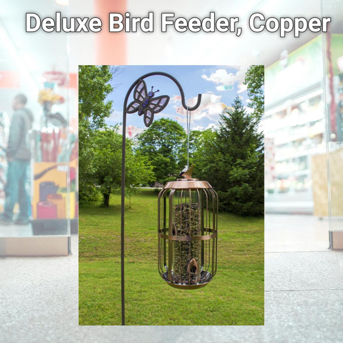 Picture of Outdoor Leisure Products BF1001 Deluxe Bird Feeder, Copper