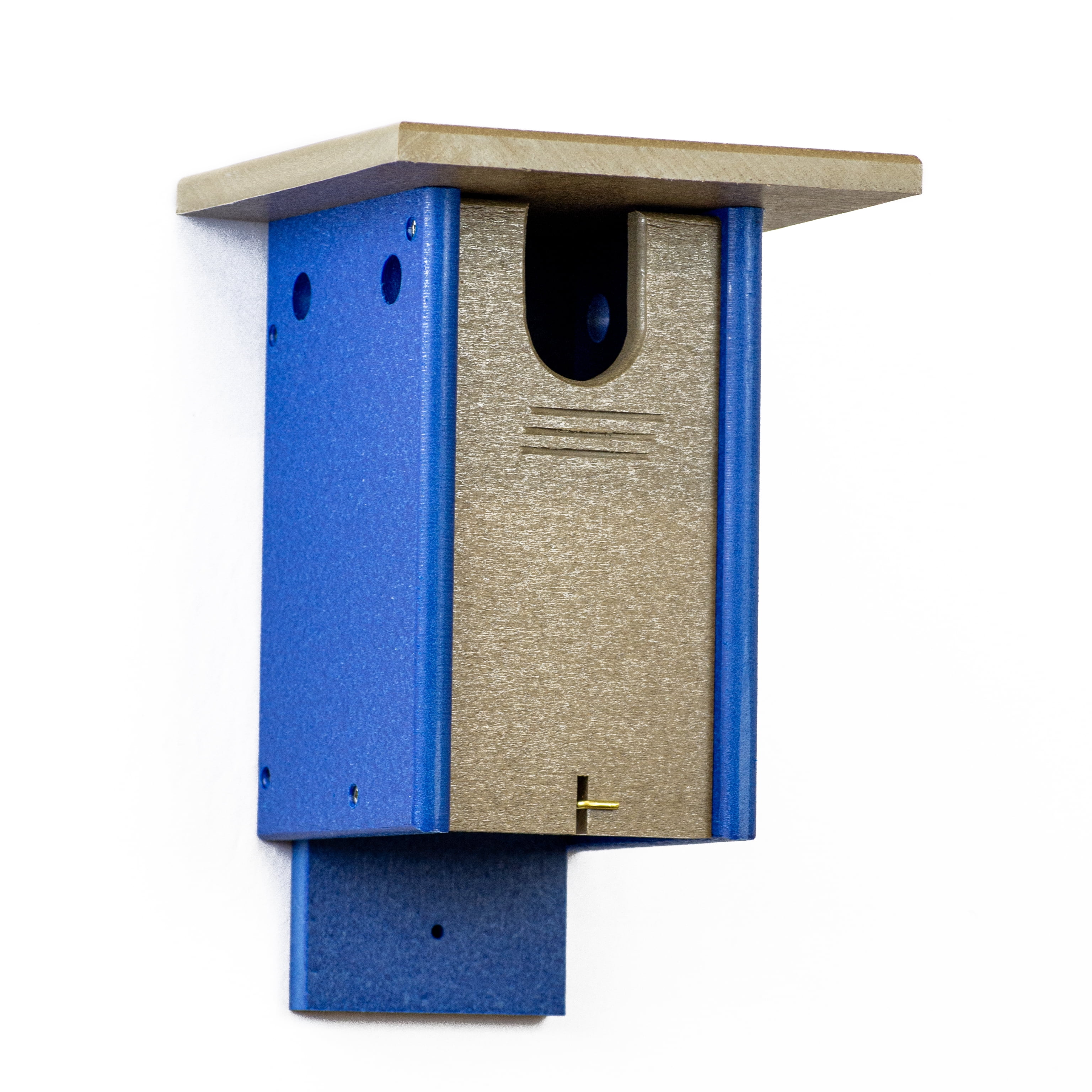 Picture of Outdoor Leisure Products & American Furniture Classics GM23WWBL Made of High Density Poly Resin Blue Bird House