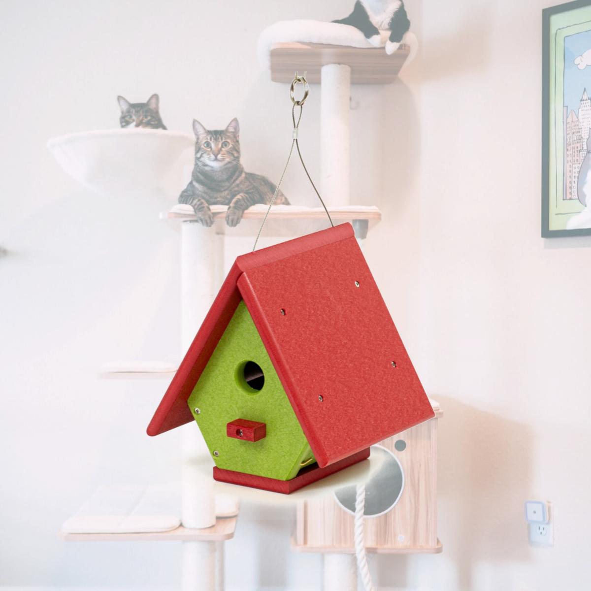 Picture of Outdoor Leisure Products & American Furniture Classics GM30RL Made of High Density Poly Resin Wren Bird House