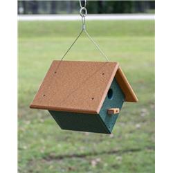 Picture of Outdoor Leisure Products & American Furniture Classics GM32TGC Made of High Density Poly Resin Wren & Chickadee Bird House