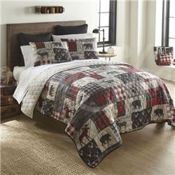 Picture of American Heritage Textiles Y20114 Timber Twin Size Quilt Set, Multi Color - 2 Piece