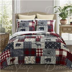 Picture of American Heritage Textiles Y20117 Timber King Size Quilt Set, Multi Color - 3 Piece