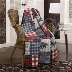 Picture of American Heritage Textiles Y20118 50 x 60 in. Timber Throw, Multi Color