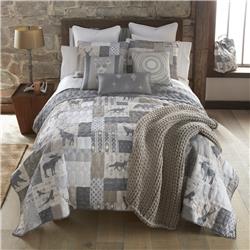 Picture of American Heritage Textiles Y20234 Your Lifestyle Wyoming Twin Size Quilt Set, Multi Color - 2 Piece