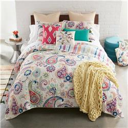 Picture of American Heritage Textiles Y20307 Cali King Size Quilt Set, Multi Color - 3 Piece