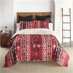 Picture of American Heritage Textiles Y20326 Mesa Queen Size Quilt Set, Multi Color - 3 Piece
