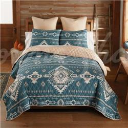 Picture of American Heritage Textiles Y20432 Mesquite Twin Size Quilt Set, Multi Color - 2 Piece