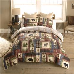 Y20461 Forest Grove King Size Comforter Set, Multi Color - 3 Piece