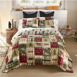 Your Lifestyle by Donna Sharp Cedar Lodge Lightweight Quilted Bedding Set - Twin