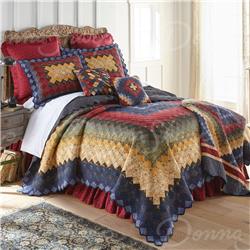 Picture of American Heritage Textiles 72511 Chesapeake Trip Deluxe King Size Quilt, Multi Color
