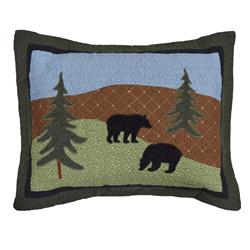 Picture of American Heritage Textiles 83402 Bear Lake Standard Size Sham, Multi Color