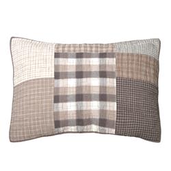 Picture of American Heritage Textiles 83822 Smoky Square Standard Size Sham, Multi Color