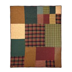 Picture of American Heritage Textiles 94708 Campfire Square Throw, Multi Color