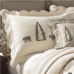 Picture of American Heritage Textiles 95303 20 x 36 in. Bear Creek King Size Sham, Multi Color