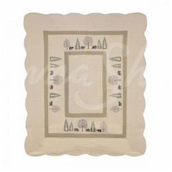 Picture of American Heritage Textiles 95308 Bear Creek Throw&#44; Cream & Taupe