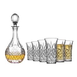 Picture of Brilliant Gifts B2055.075.00 Ashford Decanter with 6 Glasses