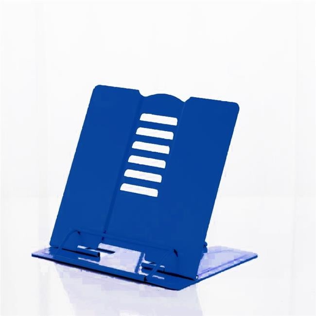 8.25 x 7.5 in. Mini Metal Book Stand, Blue