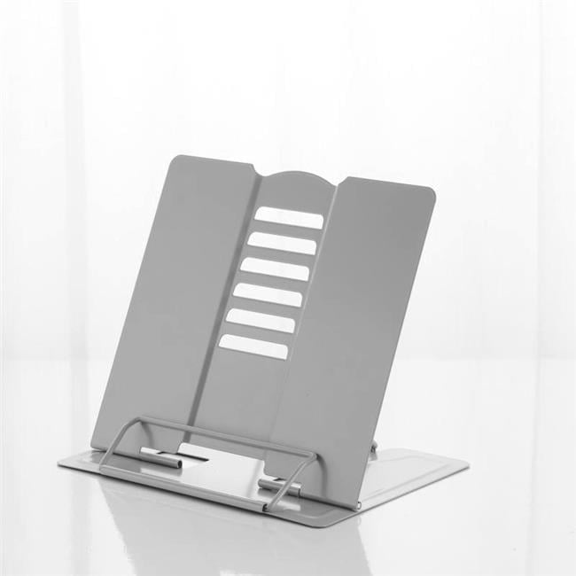 8.25 x 7.5 in. Mini Metal Book Stand, Silver