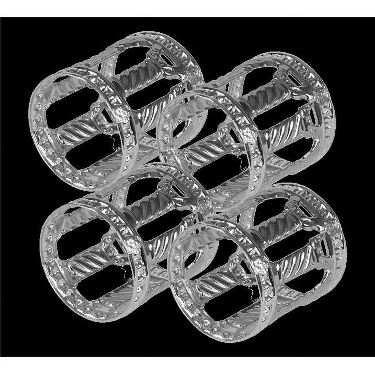 Silver Plate Napking Ring, Pack of 10 - 200 Piece - Set of 4