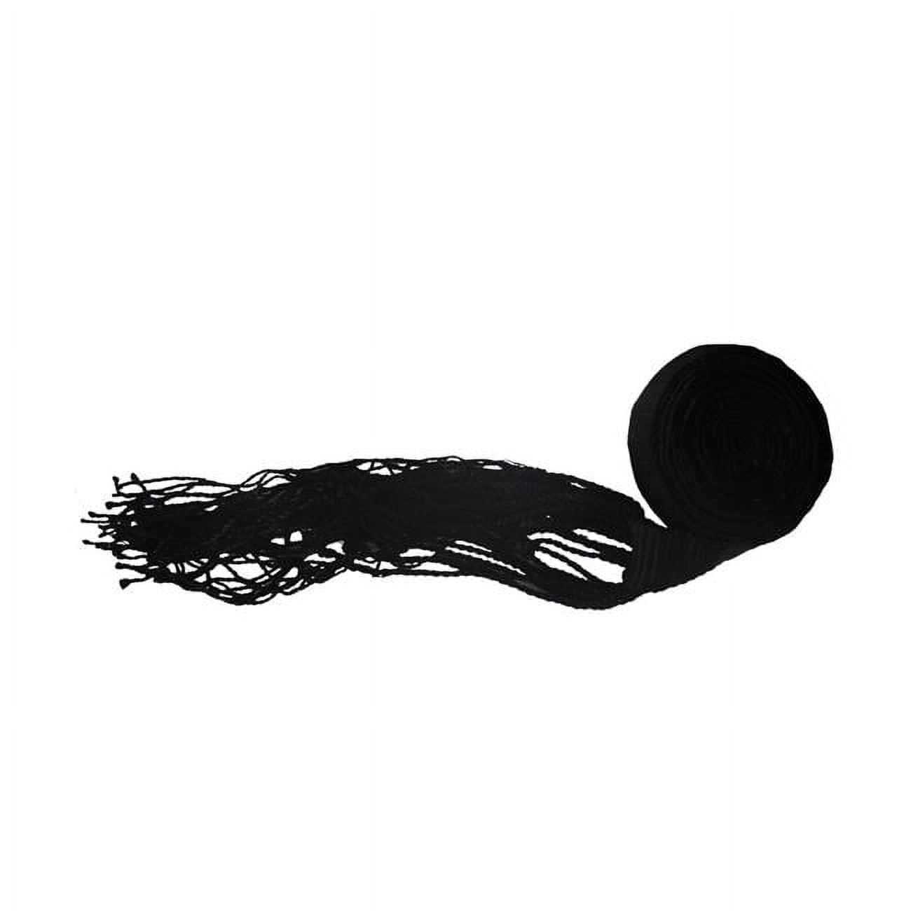 61092 13 ft. Hand Made Silk Gartel, Black - Size 18