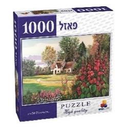 Picture of Isratoys 8522 Floral Paradise Jigsaw Puzzle, 1000 Piece