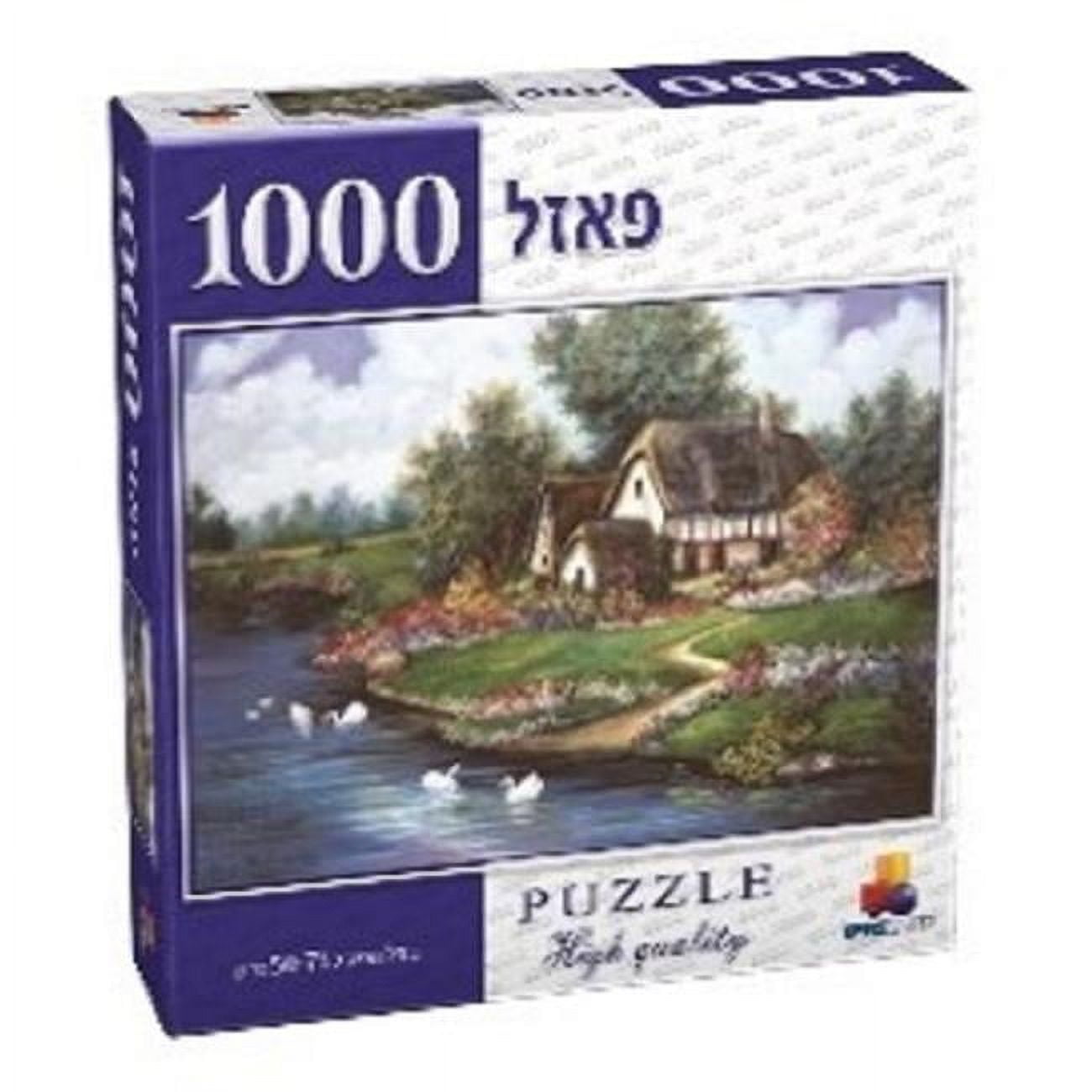 Picture of Isratoys 8524 Blooming Spring Puzzle Jigsaw Puzzle, 1000 Piece