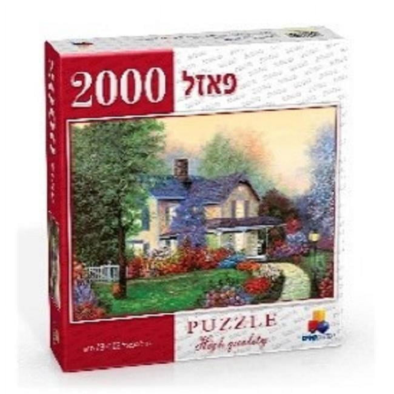 Picture of Isratoys 8540 Dreamy Flower Garden Jigsaw Puzzle, 200 Piece