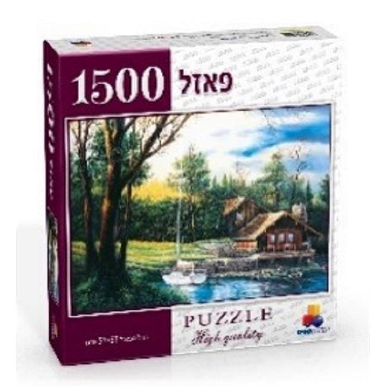 Picture of Isratoys 7511 Old Village Jigsaw Puzzle, 1500 Piece