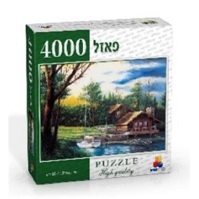 Picture of Isratoys 7520 A Moment In The Village Jigsaw Puzzle, 4000 Piece