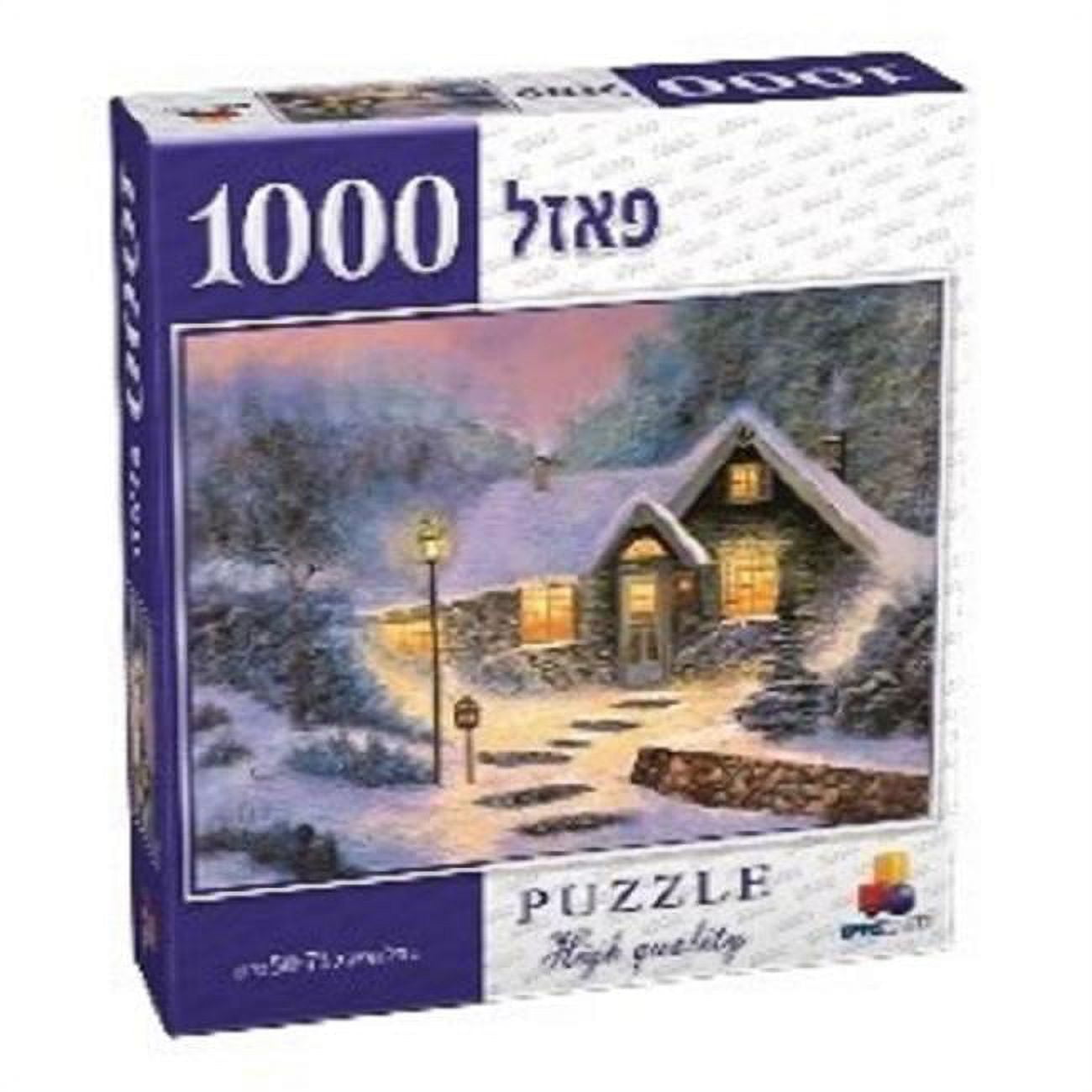 Picture of Isratoys 7745 Winter Snow Scenery Jigsaw Puzzle, 1000 Piece