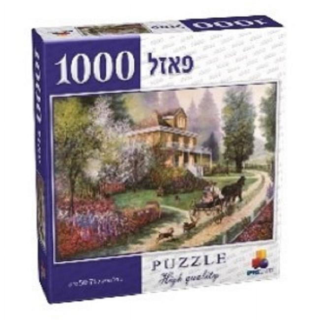 Picture of Isratoys 7747 A Fun Riding Puzzle Jigsaw Puzzle, 1000 Piece