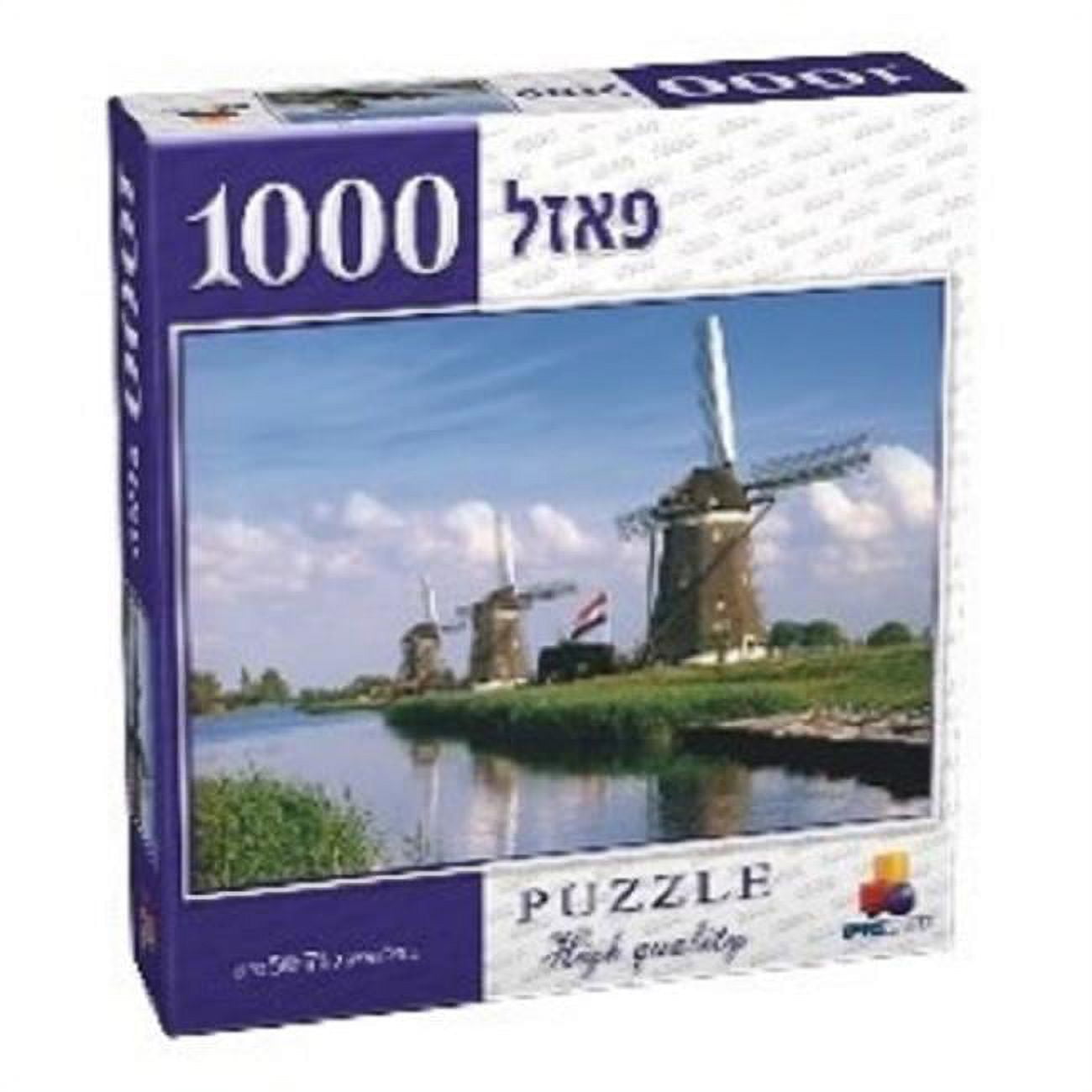 Picture of Isratoys 7748 Windmill Puzzle Jigsaw Puzzle, 1000 Piece