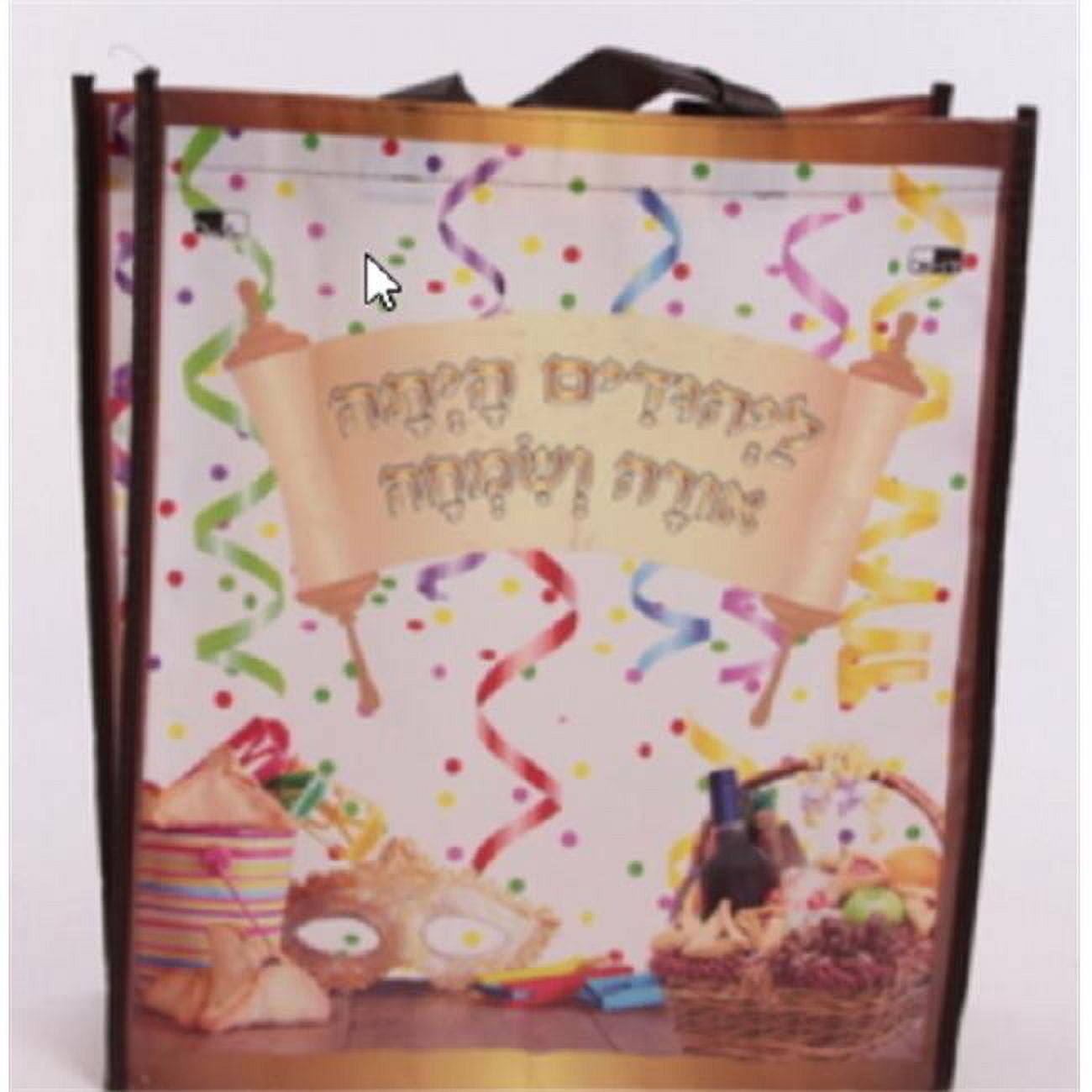 Picture of A&M Judaica 502680 11.81 x 13.75 in. Purim Colorful Bag