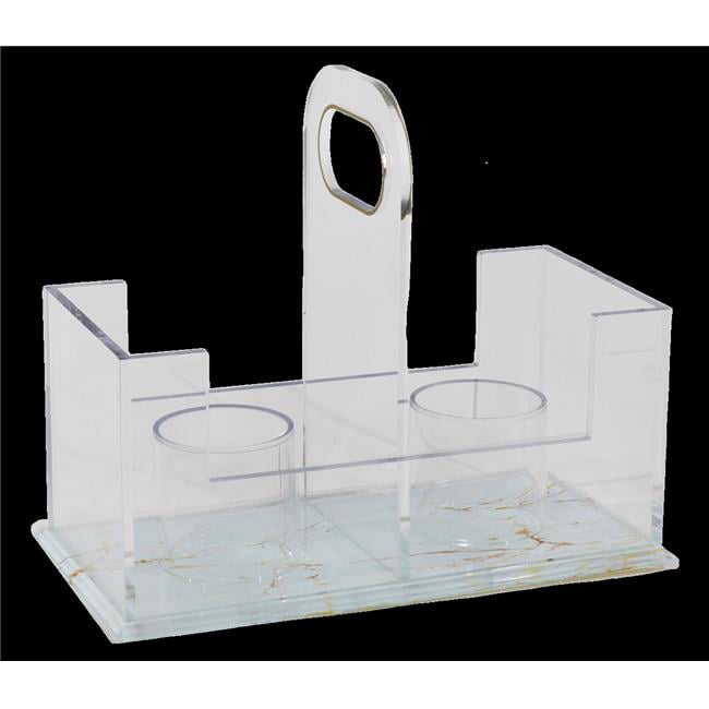 Picture of Schonfeld Collection 182423 34 in. Marble Acrylic Cup Holder