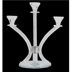 Picture of Schonfeld Collection 182309 Crystal Filling 3 Branch Candelabra, Silver