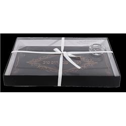 Picture of Schonfeld Collection 182452 14 x 10 in. Glass Challah Board