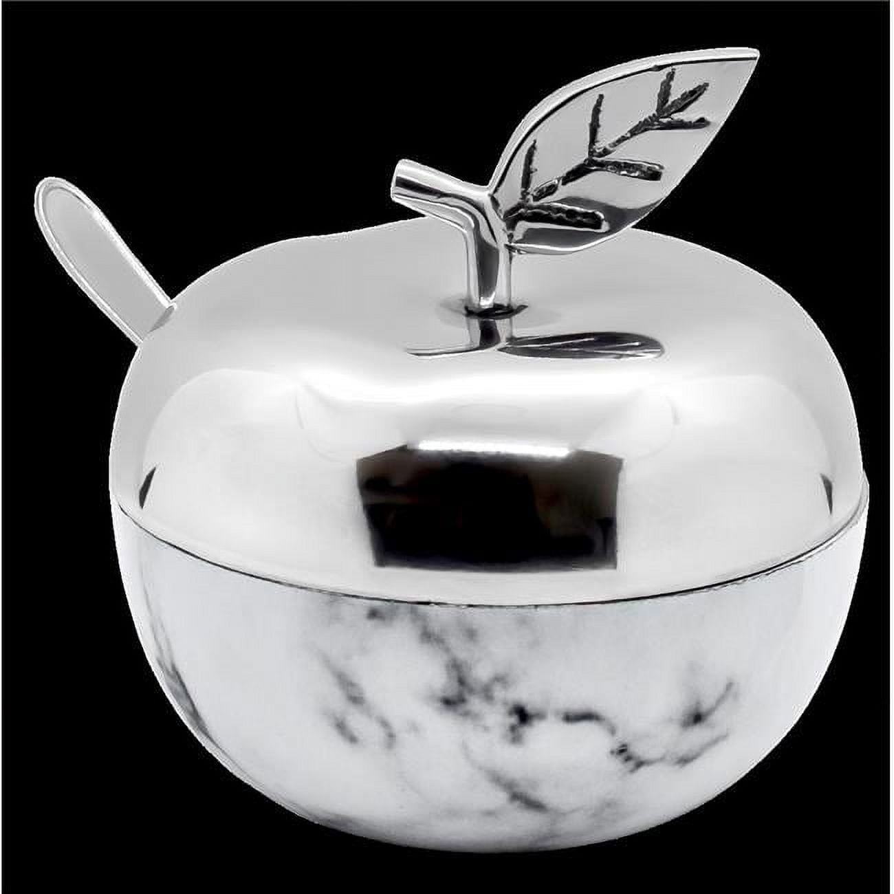 Stainless Steel Honey Dish, Silver