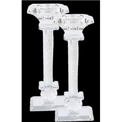 Picture of Schonfeld Collection 16029 7.5 in. Crystal Candlesticks