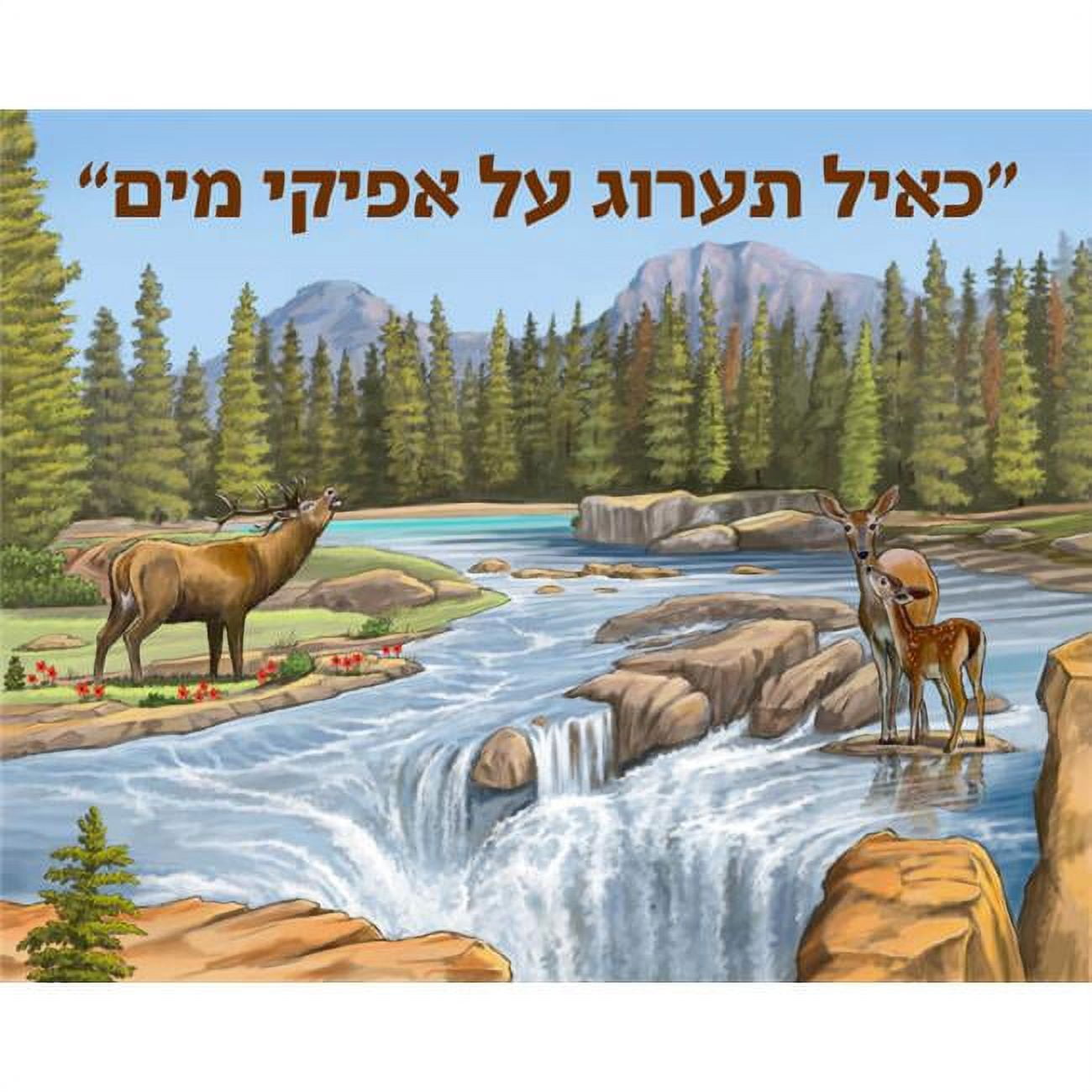 Picture of Judaica 33227 20 x 25 in. Canvas Paint by Number