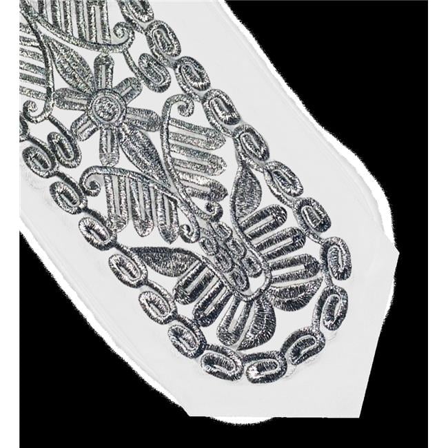 5.5 in. Machine Embroidered Atarah