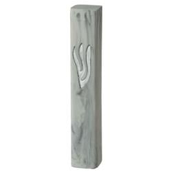 12 cm Stone Look Polyresin Mezuzah